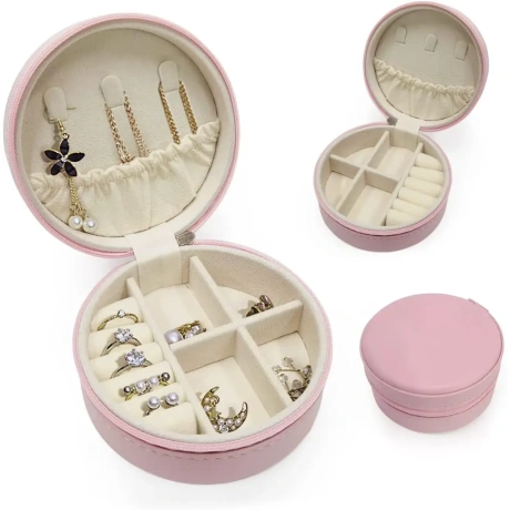 Popys Velvet papuošalų organizatorių dėžutė