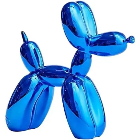 DekoStar dekoratyvinė šuns figūrėlė, mėlyna