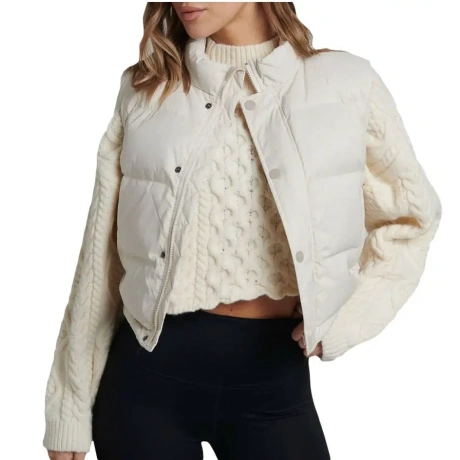 Kukeyiee moteriška žieminė liemenė, S