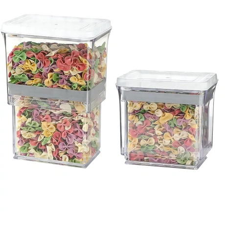 Adjustable Food Storage Container Incessantly