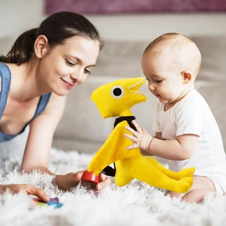 Pliušinis žaislas Gewdw Roblox, geltonas