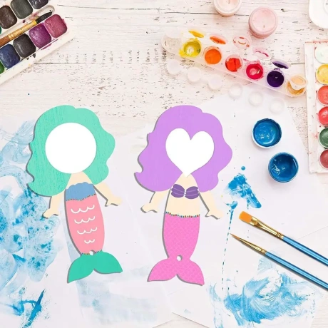 Medinis undinės rankdarbių rinkinys Halfoster, 30 vnt.