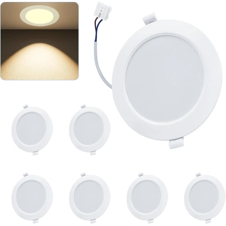 WeshLMPO įleidžiami LED šviestuvai, 6 vnt