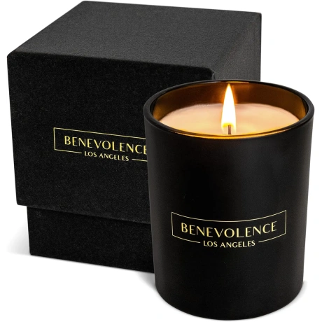Aromātiskā svece Benevolence LA, lavanda un ceriņš