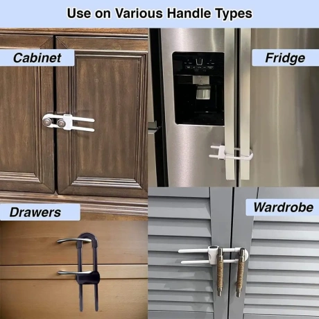 Spintos apsauginės spynos Cimown, 4 vnt.