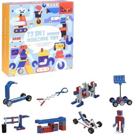 Statybinis komplektas Raytzer Stem, 204 vnt.