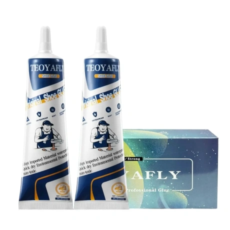 Skaidrūs batų taisymo klijai, 2 vnt. 60 ml.