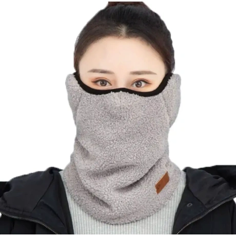 Daugiafunkcinis šalikas Tuofang 3 in 1, pilkas