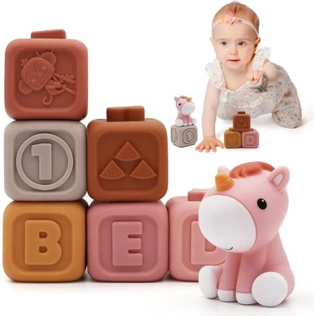 Minkšti kubeliai Nueplay, 7 vnt.