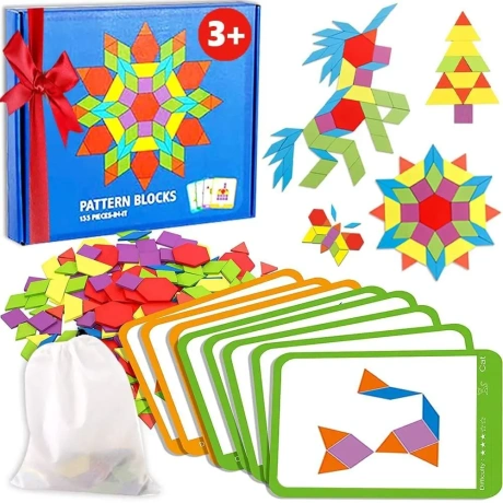 Koka Montessori puzle Kokobox, 155 gab.