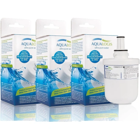 Aqualogis фильтрующий картридж для очистки воды в холодильнике, 3шт Samsung 