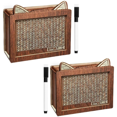 Senchinner puidust rahakassa, 2 tk (5000 eurot)