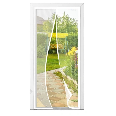 design4door Magnetiline sääsevõrk uksele 80x240 cm, valge