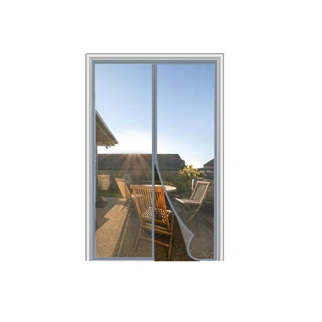 Diketone magnetiline sääsevõrk uksele 90×210 cm, hall