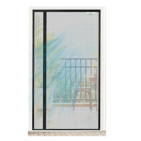 Screen Door Магнитная москитная сетка для двери 90x190cm, черный
