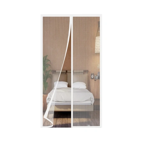 Went Магнитная москитная сетка для двери 90x240cm, белый