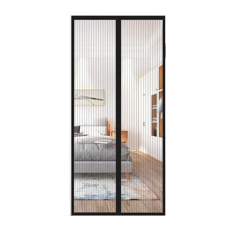 Meet Beauty magneettinen hyttysverkko oveen 90×215 cm, musta