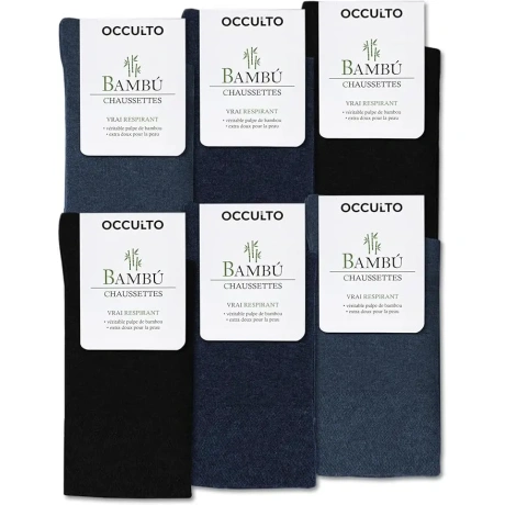 Occulto bambussokid, 6 paari, 35–38 EU