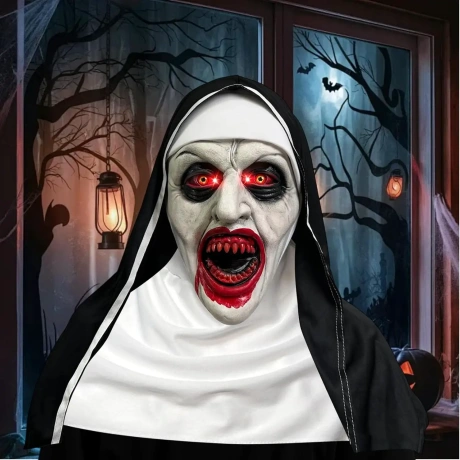 Zecnaud nunna mask Halloweeniks