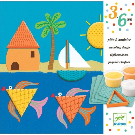 Modelling dough - Prints and shapes