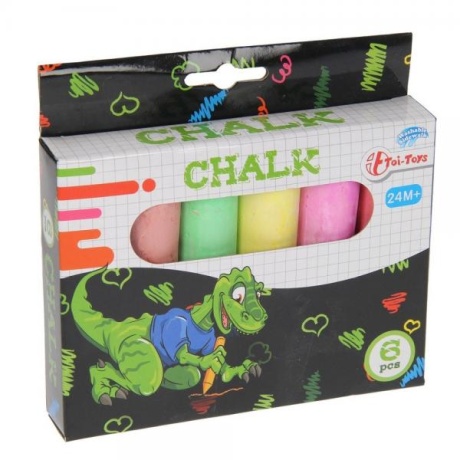  Мелки  6шт.Toi Toys