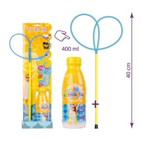 Seebimullirõngas + seebimullivedelik 400 ml