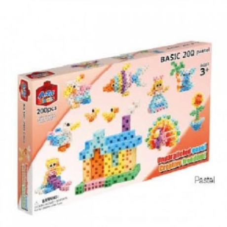 Artec Blocks "Pastel Basic" 200 pcs.