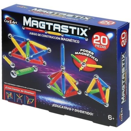 Magtastix magneettitikkuja, 20 kpl. Magneettirakennussarja
