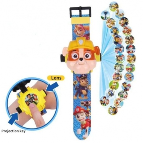 Milando B2 lasten kello projektorilla Paw Patrol