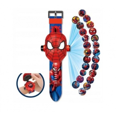 Milando B13 lasten kello projektorilla Marvel Spider Man