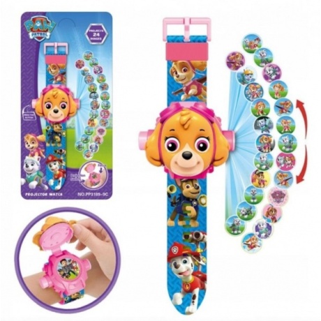 Lapsikello projektorilla Paw Patrol Milando B3