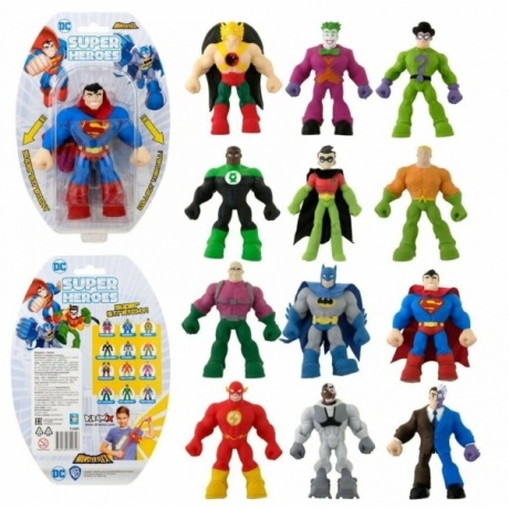 Lelu DC MONSTER FLEX SUPER HEROES, venyvät hahmot 15 cm Venyvä hirviö