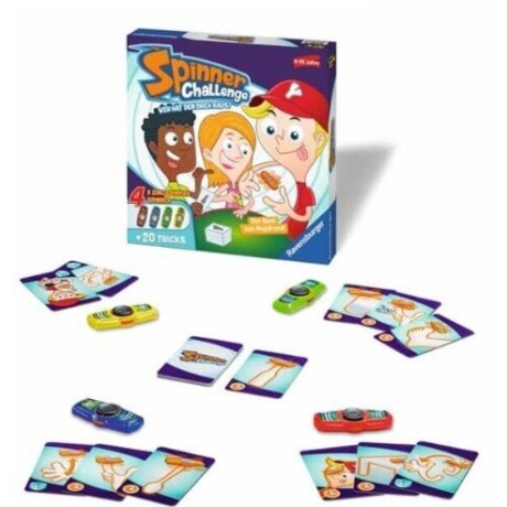 Ravensburger "Spinner Challenge" 4tk spinner kit, temppuja