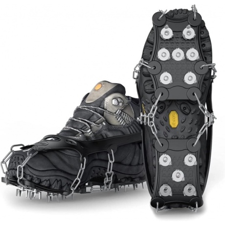 Liukumattomat kengänpidikkeet Wirezoll Ice, XL, 42-45 EU