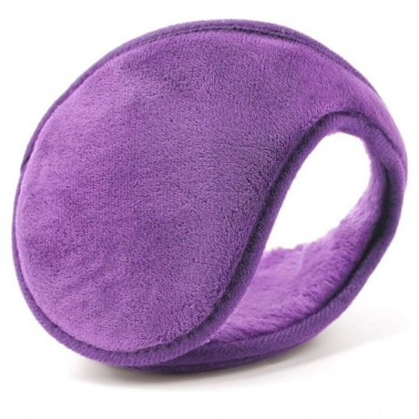 Lämmin korvasuoja, violetti