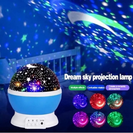 Tähdet-projektori Star1, sininen