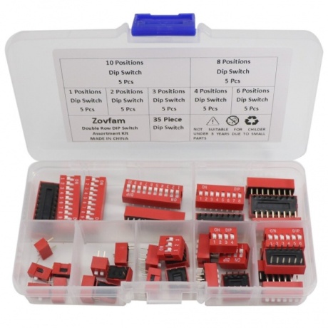 Vipukytkin nArduino piirilevyille, 45 kpl.