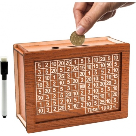 Puinen säästöpossu Berlet