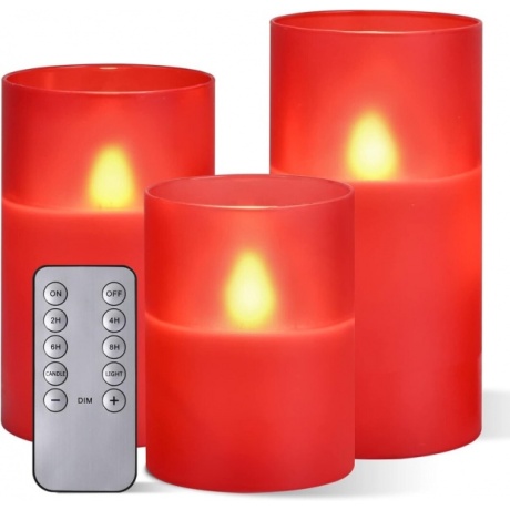 Светодиодные свечи M Mirrowing, 3 шт.