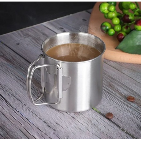 Retkeilymuki 500 ml, SUS304