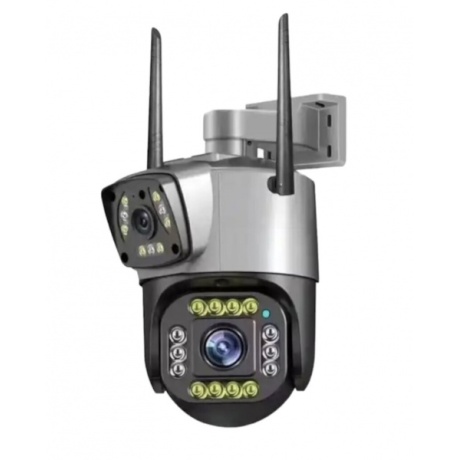 PTZ Wi-Fi CCTV-kamera kaksoislinssillä, OEM