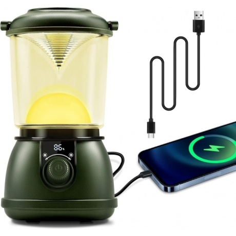 Yonktoo Y65 LED-vaelluslyhty, 5200 mAh