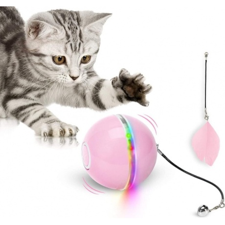 Interaktiivinen lelu, kissanpallo USB LED WWVVPET