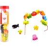 Puiset moniväriset lohkot Andreu Toys, 31 x 4 x 4 cm
