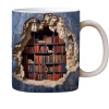 Generic 3D Bookshelf Mug
