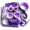BDSM sekso žaislų rinkinys LovelyMia, 7 vnt., violetinis