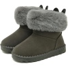 SMajong winter boots for girls, grey EU25