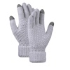 Toulifly winter knitted Touchscreen gloves, 2 pairs