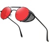 Andoilt steampunk sunglasses, red, UV400