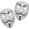 Naamio Vendetta, 2 kpl Halloween-juhliin VANVENE Anonymouses